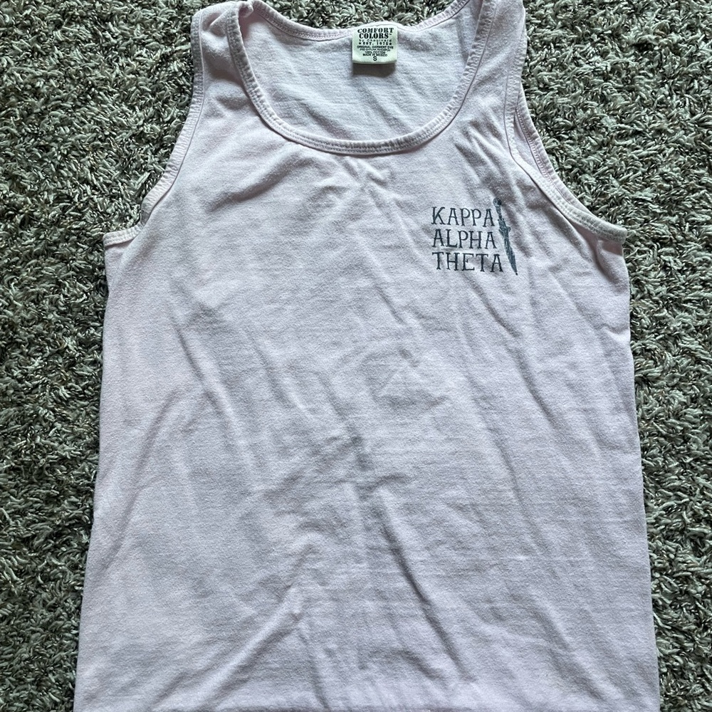 Kappa Alpha Theta Pink Tank Top